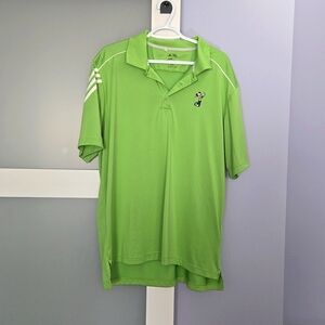 Lime Green DIsney Golf Polo by Adidas